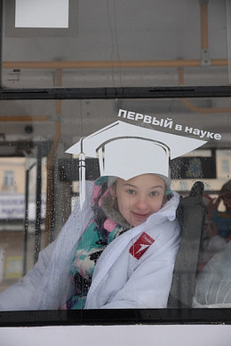 Троллейбус «Движения первых» вышел на первый маршрут в Иванове